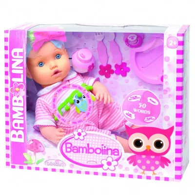 Bambolina Baby Doll, Μιλάει Ελληνικά!