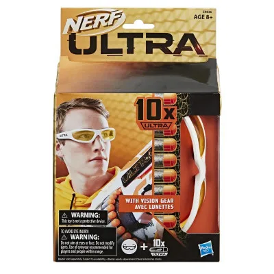 HASBRO NERF ULTRA VISION GEAR + 10DARTS