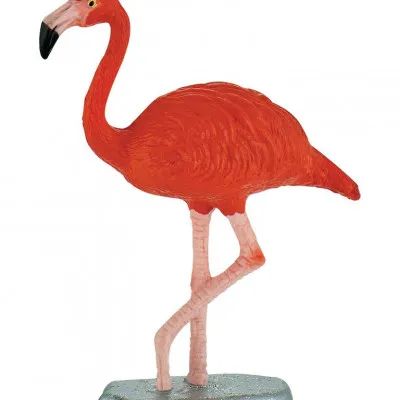 (K20)Μινιατουρα Flamingo κοκκινο /6