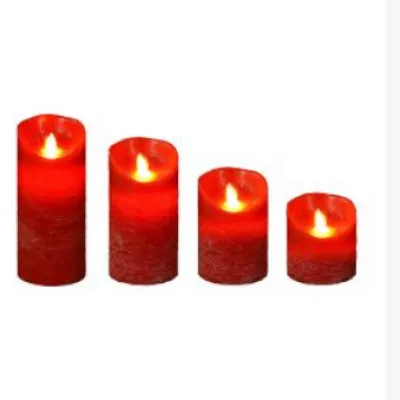 ΚΕΡΙ LED ΚΟΚΚΙΝΟ 10CM-8CM
