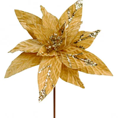ΧΡΙΣΤΟΥΓΕΝΝΙΑΤΙΚΟ ΛΟΥΛΟΥΔΙ GOLD 34 CM