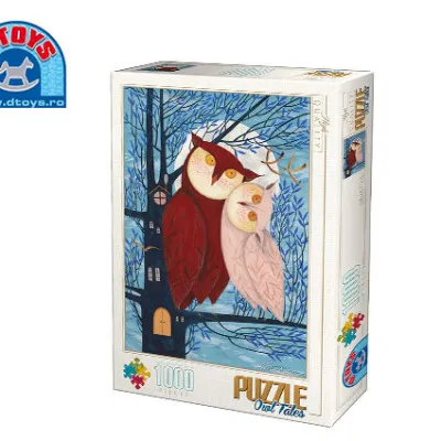 D-TOYS ΠΑΖΛ 1000Τ 68x47cm KURTI ANDREA OWL TALES Ι