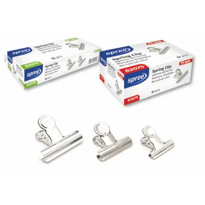 CLIPS ΠΙΑΣΤΡΑ ΜΕΤΑΛΙΚΑ 20mm