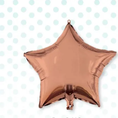 ROSE GOLD ΑΣΤΕΡΙ FOIL ΜΠΑΛΟΝΙ  46cm