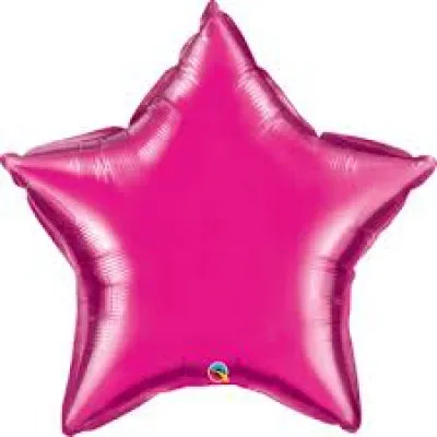 PINK ΑΣΤΕΡΙ FOIL ΜΠΑΛΟΝΙ       46cm