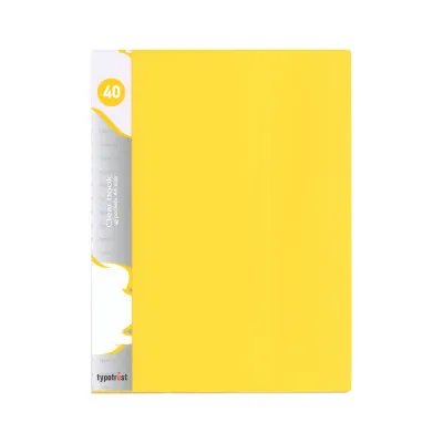 ΣΟΥΠΛ Α4 40 ΘΕΣΕΩΝ YELLOW FLUO