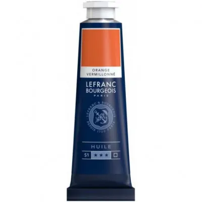 LEFRANC & BOURGEOIS 40ML FINE ΛΑΔΙ 697 VERMILLION ORANGE