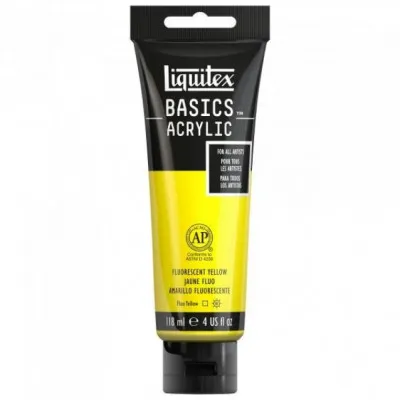 Liquitex 118 ml Basics 981 Fluorescent Yellow