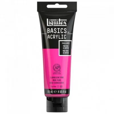 Liquitex 118 ml Basics 987 Fluorescent Pink