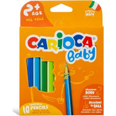 ΞΥΛΟΜΠΟΓΙΕΣ CARIOCA TEDDY BABY 2+ 10τεμ 42819