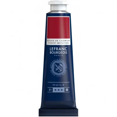 Lefranc & Bourgeois Λάδι Fine 40 ml 882 Cadmium Red Deep Hue