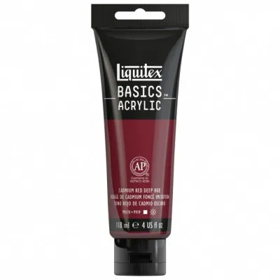 Liquitex 118 ml Basics 311 Lt  Cad Red Deep Hue