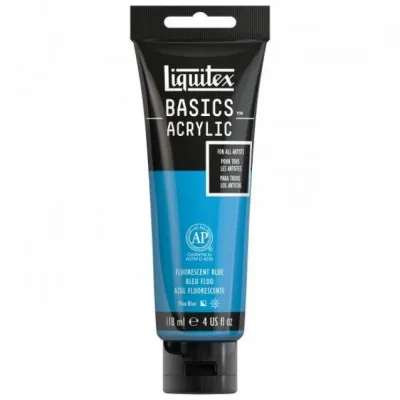 Liquitex 118 ml Basics 984 Fluorescent Blue