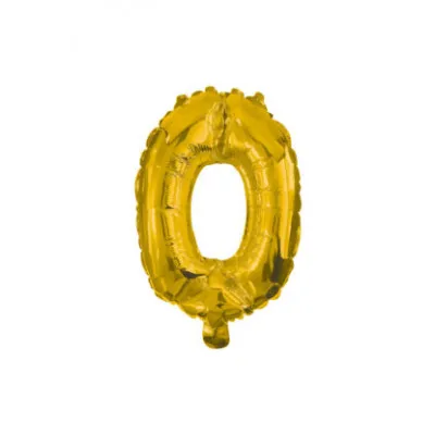 ΜΠΑΛΟΝΙΑ DECORATA GOLD FOIL No 0