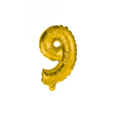 ΜΠΑΛΟΝΙΑ DECORATA FOIL GOLD NO 9