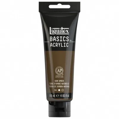 Liquitex Basics 118ml Acrylic 331 Raw Umber