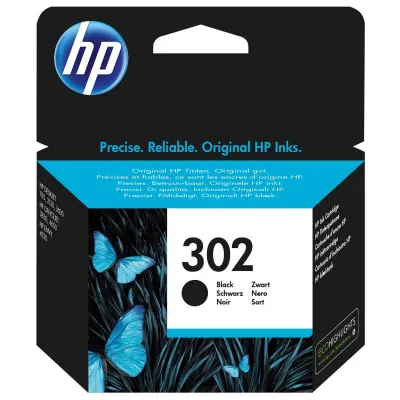 HP INK #302 BLK 3.5ML 190 Φ. #F6U66A