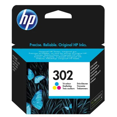 HP INK #302 TRICOLOR 4ML 165Φ. #F6U65A