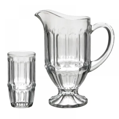 S/7 ΚΑΝΑΤΑ ΚΑΙ 6 ΠΟΤΗΡΙΑ ΓΥΑΛΙΝΗ ΔΙΑΦΑΝΗ 1200/360mL