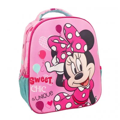 ΤΣΑΝΤΑ ΠΛΑΤΗΣ 3D 27Χ10Χ31 2ΘΗΚΕΣ MINNIE SWEET CHIC & UNIQUE
