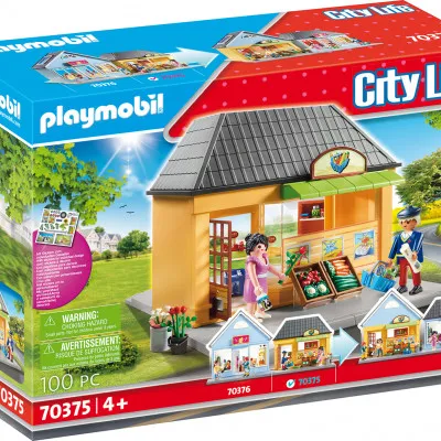 PLAYMOBIL CITY LIFE - (70375) MY PRETTY PLAY-MINI MARKET