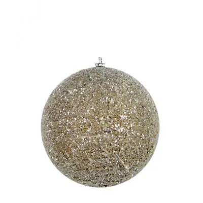 ΜΠΑΛΑ DECOR ΦΥΣΙΚΟ ΧΡΩΜΑ ΜΕ GLITER 10CM