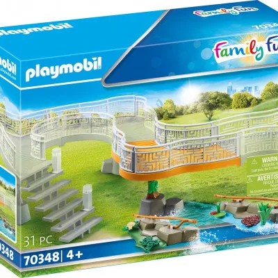 PLAYMOBIL FAMILY FUN - (70348) ΕΠΕΚΤΑΣΗ ΕΞΕΔΡΑΣ ΜΕΓΑΛΟΥ ΖΩΟΛΟΓΙΚΟΥ ΚΗΠΟΥ