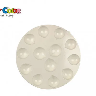 TOY COLOR ΠΑΛΕΤΑ ΣΤΡΟΓΓΡΥΛΗ  ΣΤΑΓΟΝΑ 10+3 ΘΕΣΕΙΣ