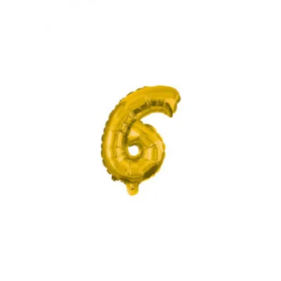 ΜΠΑΛΟΝΙΑ DECORATA GOLD FOIL 86 εκ Νο 6