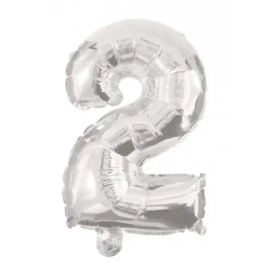 ΜΠΑΛΟΝΙΑ DECORATA SILVER FOIL 86 εκ Νο 2