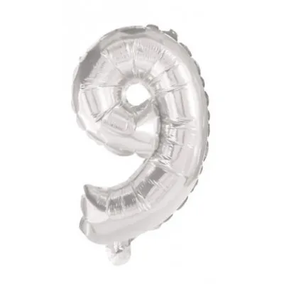 ΜΠΑΛΟΝΙΑ DECORATA SILVER FOIL 86 εκ Νο 9