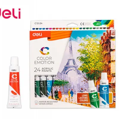 DELI ΧΡΩΜΑ ΑΚΡΥΛΙΚΟ 24ΧΡ 12ml COLOR EMOTION
