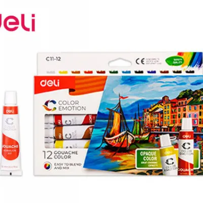 DELI ΤΕΜΠΕΡΑ 12ΧΡ 12ml COLOR EMOTION