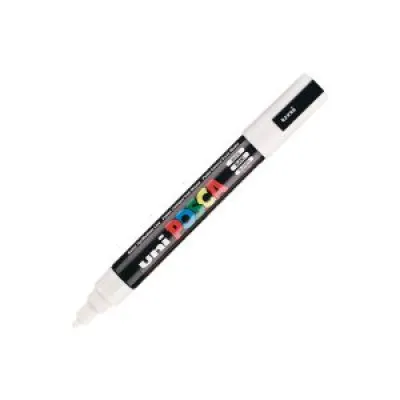 ΜΑΡΚΑΔΟΡΟΙ UNI POSCA PC-5M MEDIUM WHITE