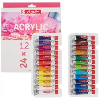 ΑΚΡΥΛΙΚΑ TALENS 12ml ARTCREATION 24ΤΕΜ.