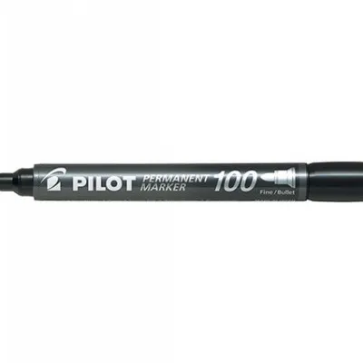 PILOT ΜΑΡΚ. ΑΝΕΞ. FINE & 5 ΔΩΡΟ SCA-100 ΜΑΥΡΟ 20Τ