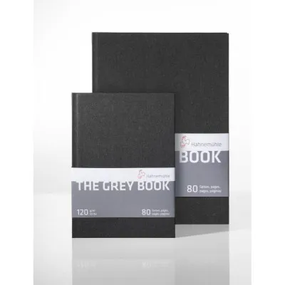 HAHNEMUHLE GREY BOOK Α4 (21Χ29,7cm) 40ΦΥΛΛΩΝ/80ΣΕΛΙΔΩΝ 120gr