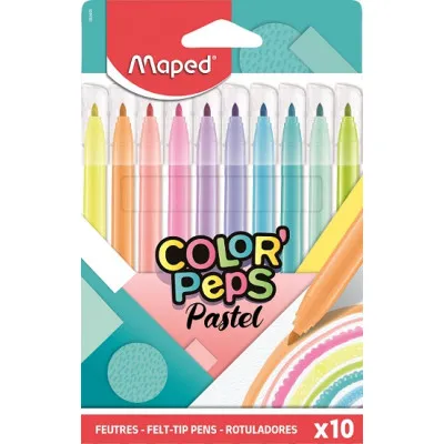 ΜΑΡΚΑΔΟΡΟΙ MAPED PASTEL 10ΤΜΧ