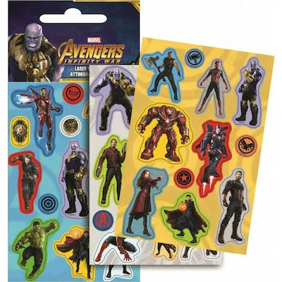 GIM STICKER LASER AVENGERS