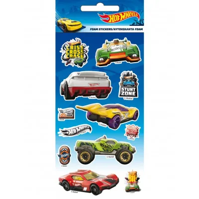 GIM STICKER FOAM HOT WHEELS