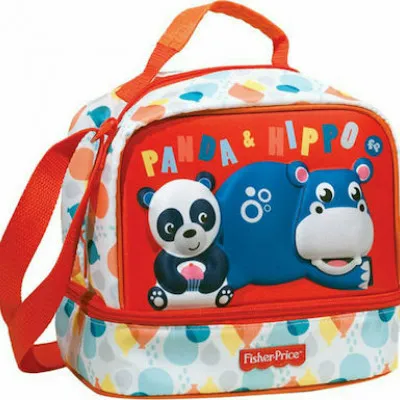 GIM ΤΣΑΝΤΑΚΙ ΦΑΓΗΤΟΥ ΟΒΑΛ HIPPO FISHER PRICE