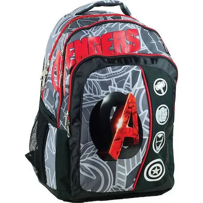 GIM ΤΣΑΝΤΑ ΔΗΜΟΤΙΚΟΥ ΟΒΑΛ AVENGERS LOGO
