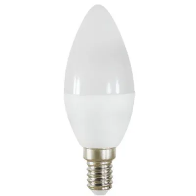 HEDA LED E14 C37 6W CW, Ψυχρό Φως.