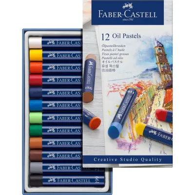 ΠΑΣΤΕΛ AWF 127012 GOLD FABER 12 τεμ ΚΠ Λαδοπαστέλ