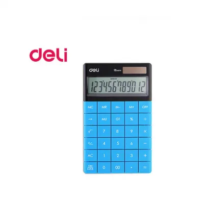 DELI ΑΡΙΘΜΟΜΗΧΑΝΗ 12 ΨΗΦΙΩΝ 16.53Χ10.32Χ1.47ΕΚ ΜΠΛΕ