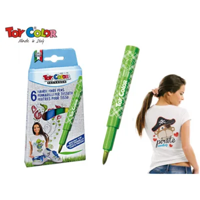 TOY COLOR ΜΑΡΚΑΔΟΡΟΙ ΥΦΑΣΜΑΤΟΣ 6 ΧΡΩΜΑΤΑ ΧΑΡΤΙΝΟ ΚΟΥΤΙ