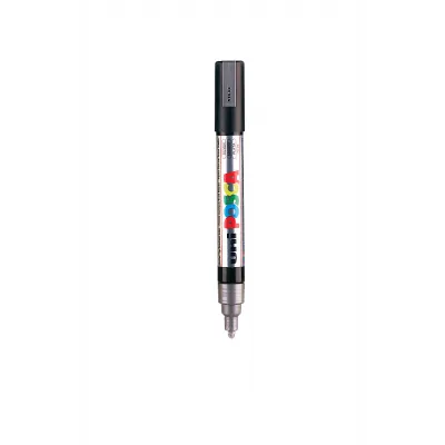 ΜΑΡΚΑΔΟΡΟΙ UNI POSCA PC-5M MEDIUM SILVER