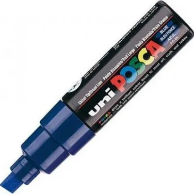 ΜΑΡΚΑΔΟΡΟΙ UNI POSCA PC-8X ΧΟΝΔΡΟ BLUE