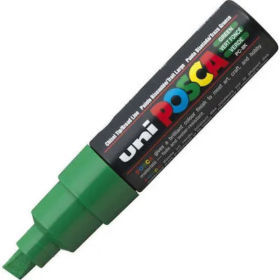 ΜΑΡΚΑΔΟΡΟΙ UNI POSCA PC-8X ΧΟΝΔΡΟ GREEN