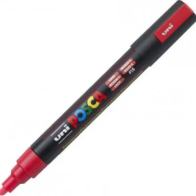 ΜΑΡΚΑΔΟΡΟΙ UNI POSCA PC-5M MEDIUM FLUO RED